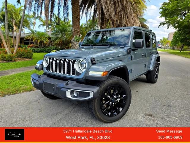 2025 Jeep Wrangler 4xe Sahara 4xe for sale in West Park, FL