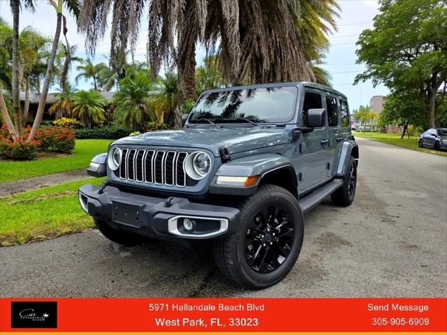2025 Jeep Wrangler 4xe Sahara 4xe for sale in West Park, FL
