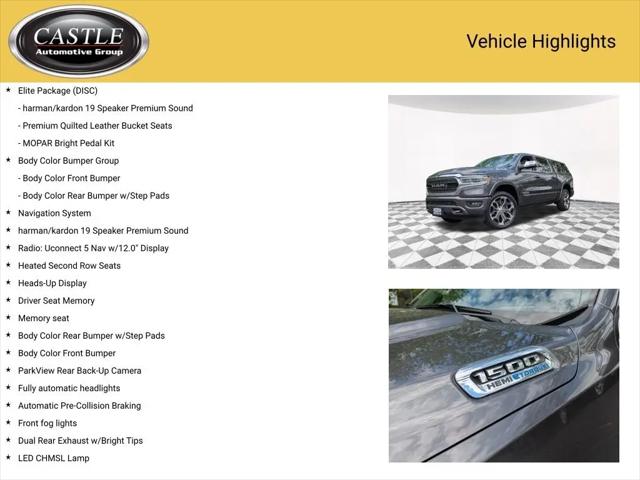 2023 Ram 1500 Limited Crew Cab 4x4 5'7" Box