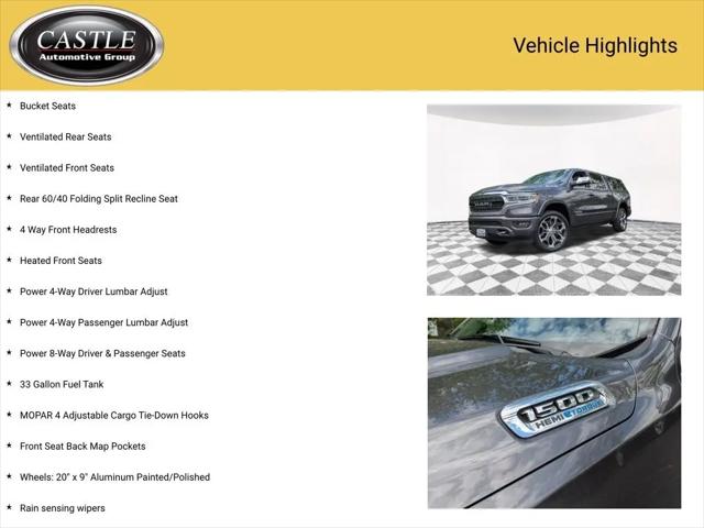 2023 Ram 1500 Limited Crew Cab 4x4 5'7" Box