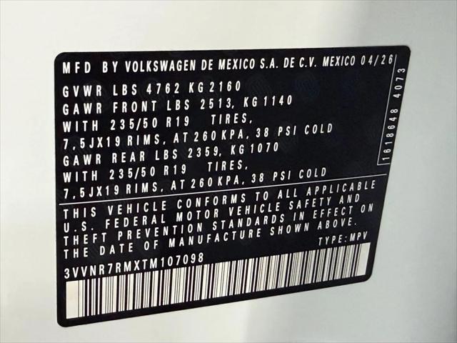 2026 Volkswagen Tiguan SE