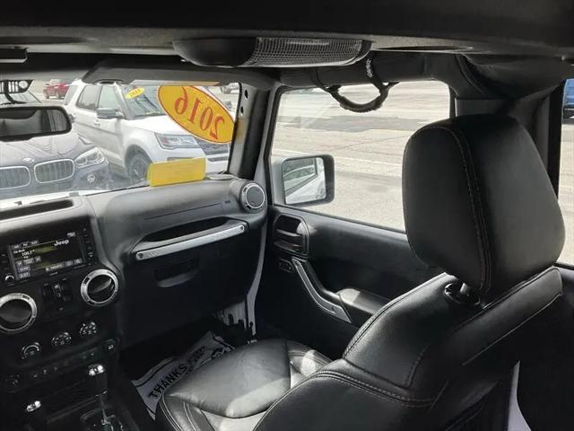 2016 Jeep Wrangler Unlimited Sahara