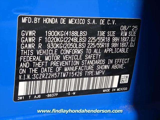 2026 Honda HR-V AWD Sport