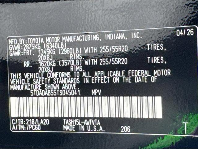 2026 Toyota Grand Highlander MAX Limited
