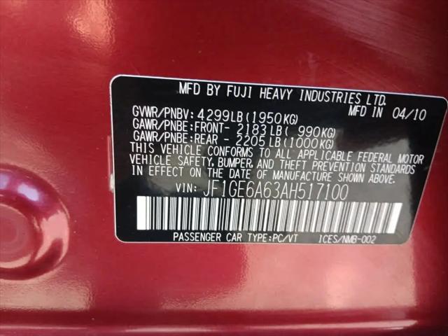 2010 Subaru Impreza 2.5i