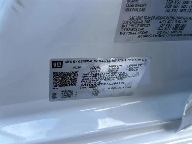 2026 GMC Sierra 1500 Crew Cab, Short Bed, SLT, 4WD
