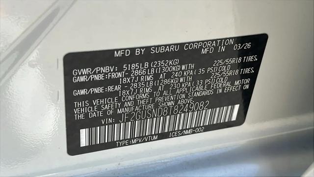2026 Subaru Crosstrek Limited