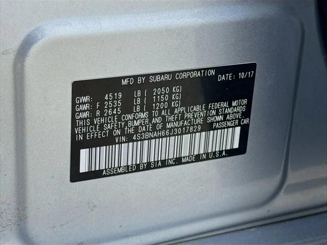 2018 Subaru Legacy 2.5i Premium