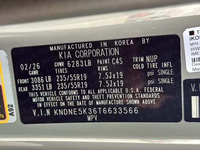 2026 Kia Carnival MPV SX