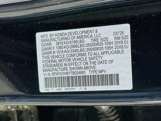 2026 Honda Pilot Elite