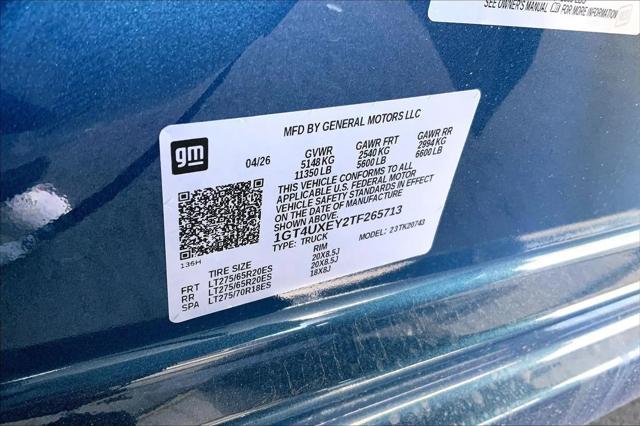 2026 GMC Sierra 2500HD Crew Cab, Standard Bed, Denali Ultimate, 4WD