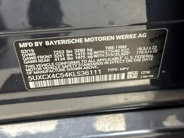 2019 BMW X7 xDrive50i