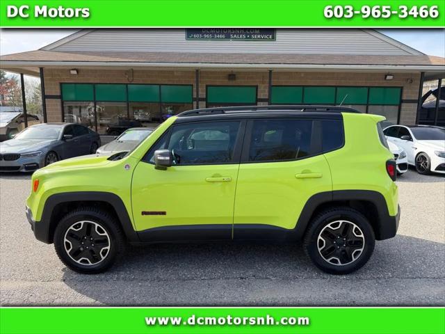 2017 Jeep Renegade Trailhawk 4x4 for sale in Derry, NH