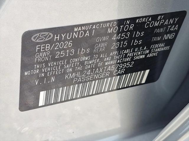 2026 Hyundai Sonata SE