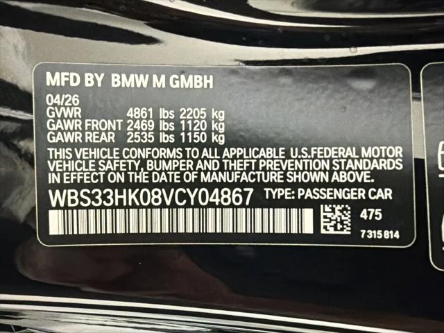 2027 BMW M4 Competition xDrive