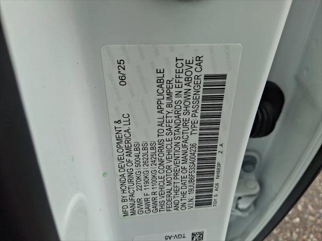 2025 Acura TLX A-SPEC Package