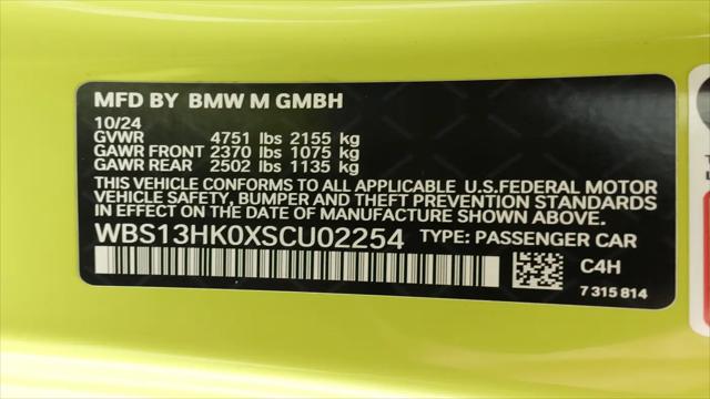 2025 BMW M4 Standard
