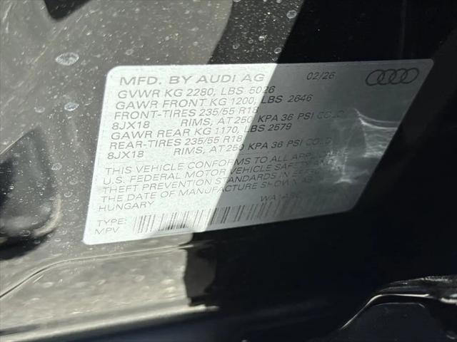 2026 Audi Q3 TFSI quattro S tronic