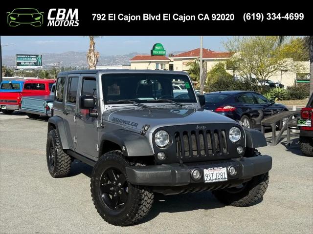2017 Jeep Wrangler Unlimited Big Bear 4x4 for sale in El Cajon, CA