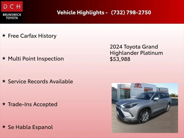 2024 Toyota Grand Highlander Platinum