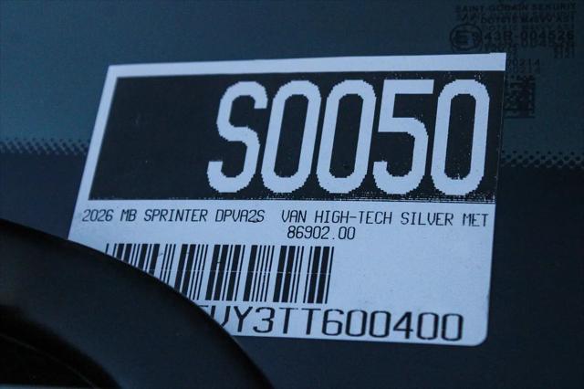 2026 Mercedes-Benz Sprinter 2500 Standard Roof 4-Cyl Diesel HO