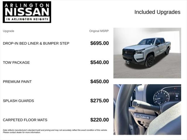 2026 Nissan Frontier Crew Cab SV 4x4