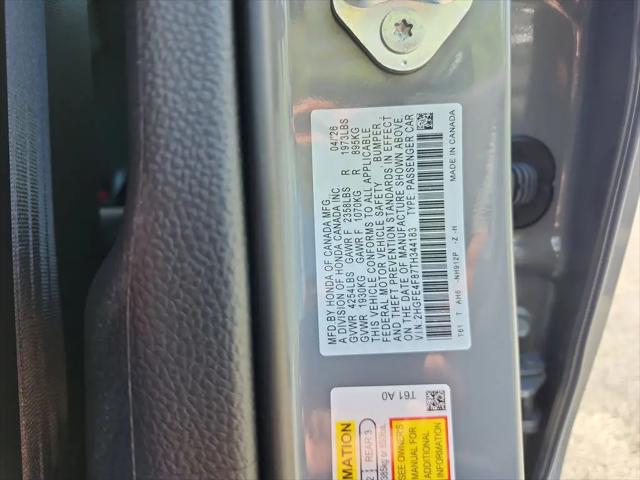 2026 Honda Civic Sport