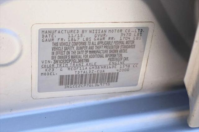2016 Nissan Versa Note SV