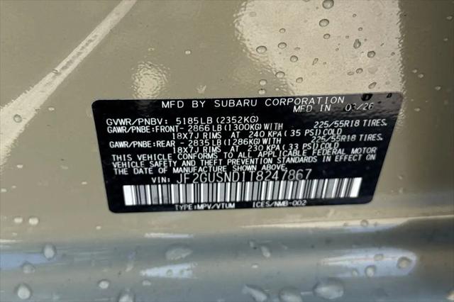 2026 Subaru Crosstrek Limited