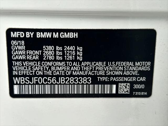 2018 BMW M5 Standard