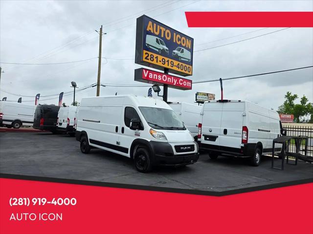 2021 Ram ProMaster 2500 Cargo Van High Roof 159" WB for sale in Houston, TX