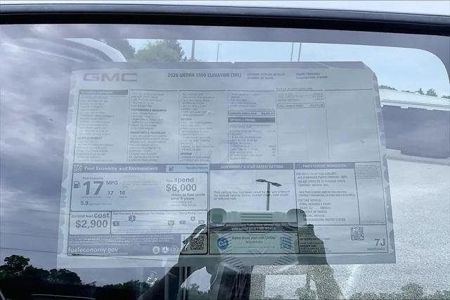 2026 GMC Sierra 1500 Crew Cab, Short Bed, Elevation, 4WD