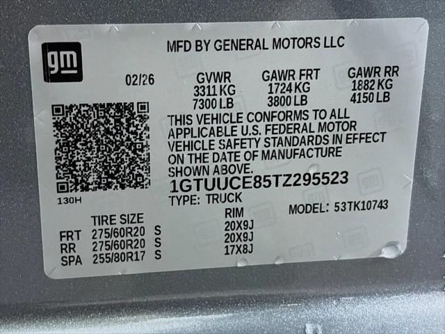 2026 GMC Sierra 1500 Crew Cab, Standard Bed, Elevation, 4WD