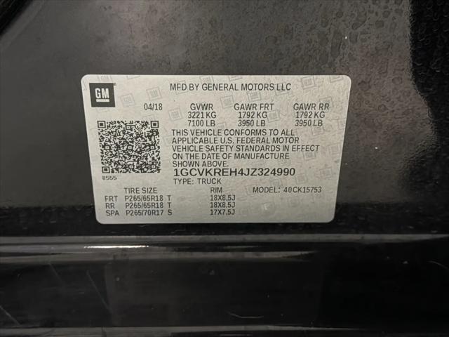 2018 Chevrolet Silverado 1500 1LT