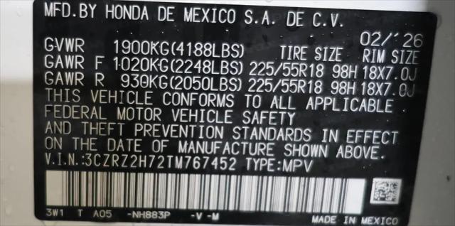 2026 Honda HR-V AWD EX-L