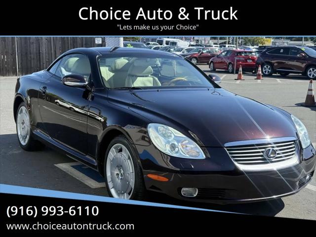 2004 Lexus SC 430 SC 430 for sale in Sacramento, CA