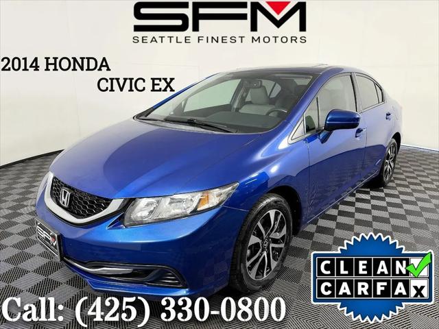 2014 Honda Civic EX for sale in Lynnwood, WA