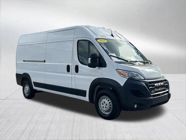 2025 Ram ProMaster 2500 Cargo Van Tradesman High Roof 159" WB w/Pass Seat