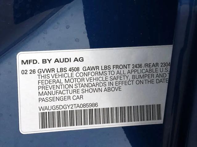 2026 Audi S3 TFSI quattro S tronic