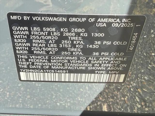 2026 Volkswagen Atlas SE with Technology