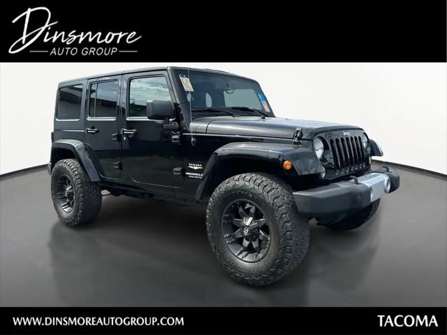 2015 Jeep Wrangler Unlimited Sahara for sale in Tacoma, WA