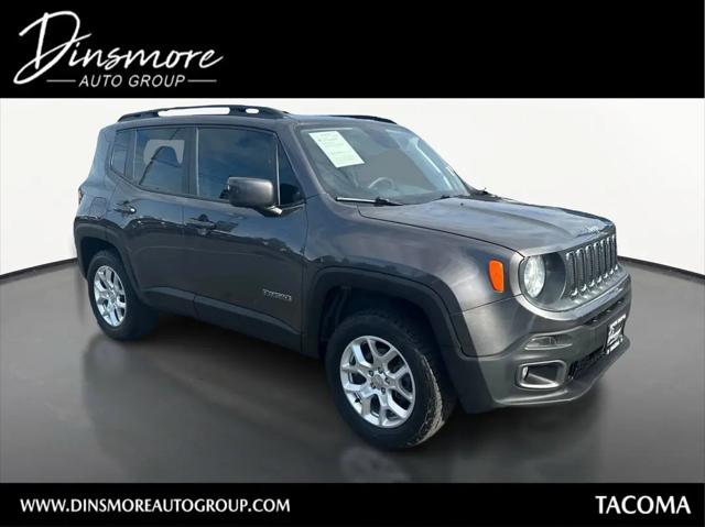 2018 Jeep Renegade Latitude 4x4 for sale in Tacoma, WA