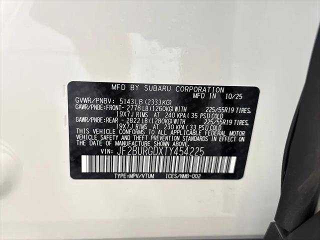 2026 Subaru Outback Limited XT