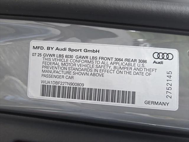 2026 Audi RS 6 Avant Performance quattro tiptronic