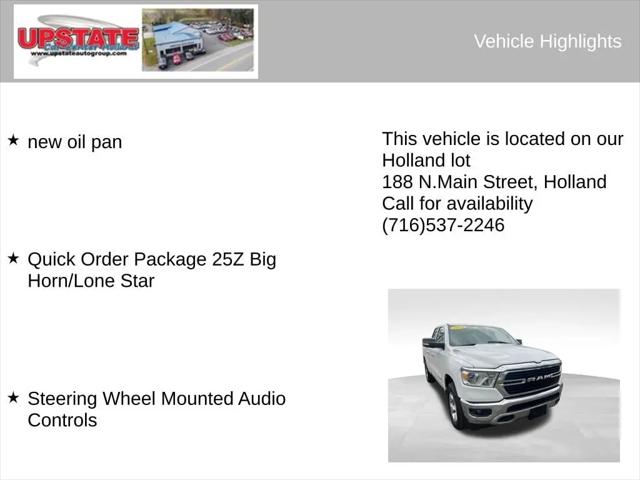 2019 Ram 1500 Big Horn/Lone Star Quad Cab 4x4 6'4" Box