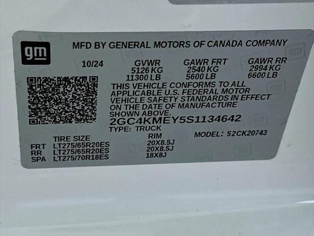 2025 Chevrolet Silverado 2500HD 4WD Crew Cab Standard Bed Custom