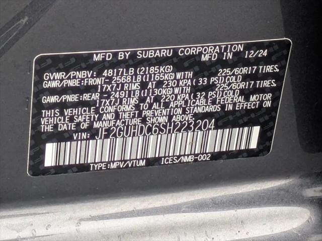2025 Subaru Crosstrek Premium