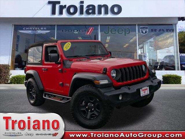 2024 Jeep Wrangler 2-Door Sport 4x4 for sale in Colchester, CT