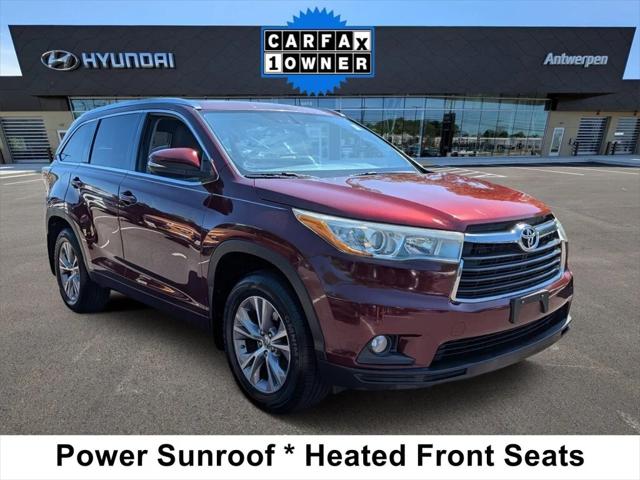 2015 Toyota Highlander XLE V6 2015 Toyota Highlander XLE V6
