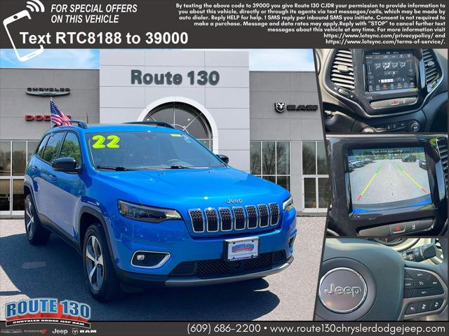2022 Jeep Cherokee Limited 4x4 2022 Jeep Cherokee Limited 4x4